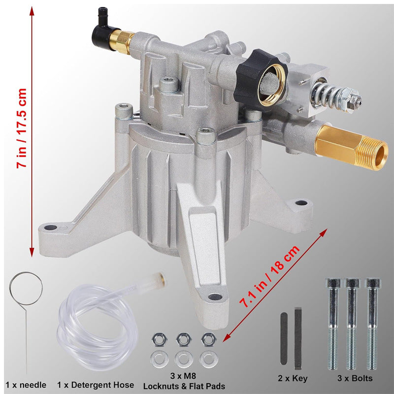 Swash PlatePump Perpendicular Shaft High Pressure Cleaning Machine Accessories